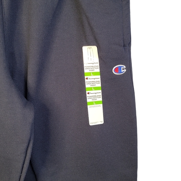 Champion Athletic Powerblend Vintage Y2K Navy Activewear Sweats Deadstock NWT - Picture 3 of 16